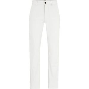 BOSS Black - Chino Broek - Beige - Katoen/Polyamide/Elastaan