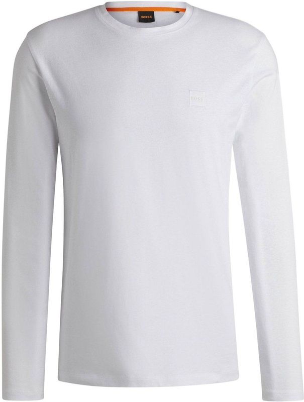 Hugo Boss - T-shirt - Wit - Katoen