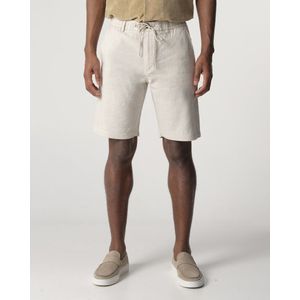 Hugo Boss - Chino Bermuda - Beige - Linnen