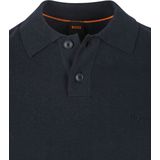BOSS Orange - Asac P - Poloshirt - Donkerblauw - Katoen/Kapok