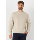 BOSS Pullover WeSmallcrew Ecru - Heren - Pullovers