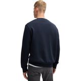 Hugo Boss - Herenpull - Blauw - Wol/Polyacryl