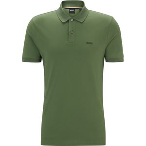 BOSS Pallas regular fit polo - pique - groen