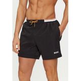 BOSS - Sportieve Zwemshort - Blauw - Ripstopmateriaal