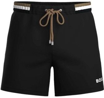 BOSS - Sportieve Zwemshort - Blauw - Ripstopmateriaal