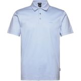 BOSS Palosh slim fit heren polo - pique - lichtblauw