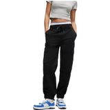 Hugo - Dames Broeken - Zwart - Katoen - Cargo Broek met Relaxte Pasvorm