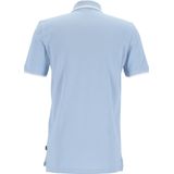 BOSS - Polo - Korte Mouwen - Blauw - Piqué - Regular Fit