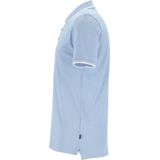 BOSS - Polo - Korte Mouwen - Blauw - Piqué - Regular Fit