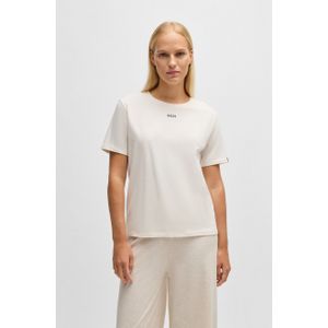 BOSS - Open White - Pyjama - Korte Mouwen - Ronde Hals