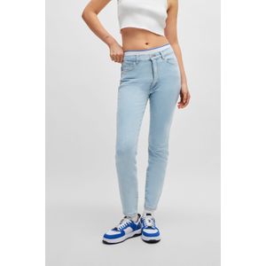 HUGO Blue Skinny-fit-Jeans "Malu", Skinny Fit mit mittlerer Leibhöhe