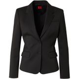 HUGO - Jasje - Zwart - 84% Polyester 15% Wol 1% Elastaan
