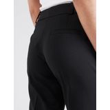 HUGO - Hetana - Pantalon - Zwart - 7/8 Lengte, Regular Pasvorm, Mid Waist