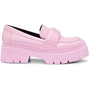 HUGO Dames Kris napd Loafer_Flats, Medium Pink664, 35 EU