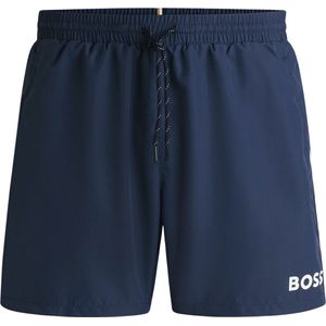 Zwembroek - Geweven Sneldrogend - Gerecycled Polyester - Contrasterende Tailleband