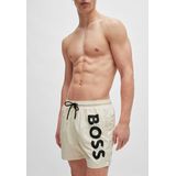 HUGO BOSS - Octopus - Zwembroek - Beige - Sneldrogend Polyester