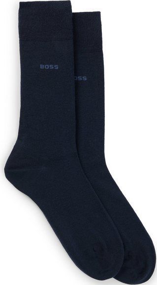 BOSS Businesssocken »2P RS Uni CC«, (Packung, 2 Paar, 2er), mit Markenlogo