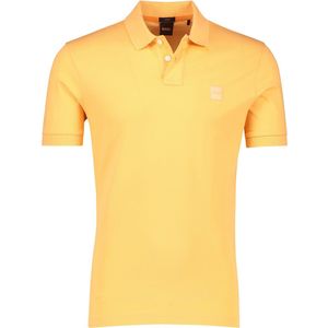 BOSS Orange Passenger Polo - Effen - Oranje - Katoen