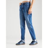 Hugo - High-Waisted Mom Jeans - Blauw - Stretch Denim