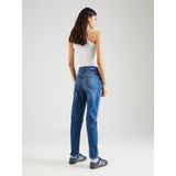 Hugo - High-Waisted Mom Jeans - Blauw - Stretch Denim