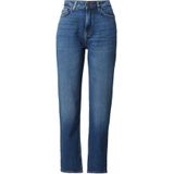 Hugo - High-Waisted Mom Jeans - Blauw - Stretch Denim