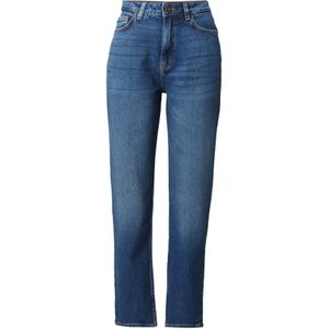 HUGO Womenswear - Mom Jeans - Medium Blauw - Stretchdenim - Hoge Taille