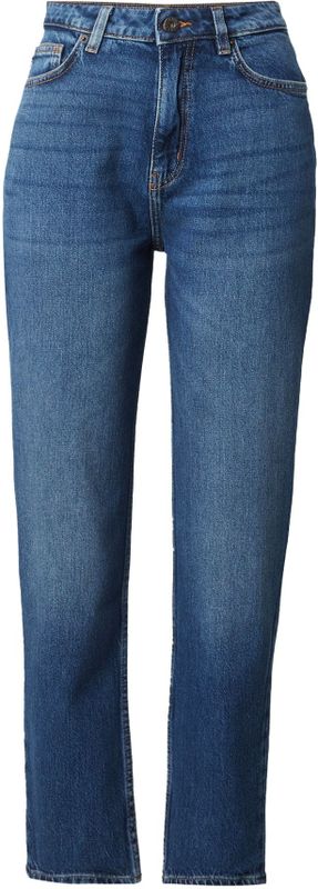 HUGO Womenswear - Mom Jeans - Medium Blauw - Stretchdenim - Hoge Taille