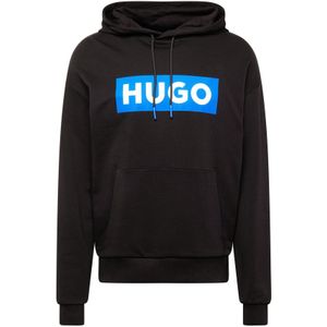 HUGO - Nalves - Hoodie - Blauw - Katoen