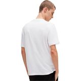 Hugo Blue3 Naolo T-shirt Met Korte Mouwen Wit L Man