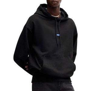 HUGO - Hoodie - Blauw - French Terry - Met Capuchon