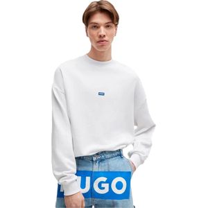 HUGO - Nedro 01 - Sweatshirt - Blauw - Katoen