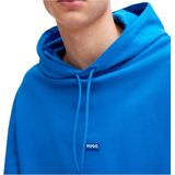 HUGO Trainingspak voor heren van NalonsoNap van katoenen terry met blauwe logo-labels, Open blue., L
