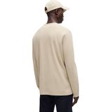 Regular Fit Langarmshirt mit Label-Stitching Modell 'TEMPESTO'
