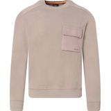 Hugo Boss - Sweatshirt - Beige - 100% Katoen