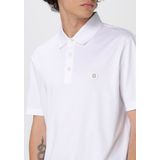 BOSS Parris regular fit heren polo - pique - wit