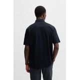 BOSS - Parris - Polo - Donkerblauw - Pique - Katoen