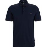 BOSS - Parris - Polo - Donkerblauw - Pique - Katoen