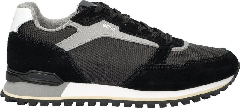 Boss - Parkour L Runner - Sneakers - Zwart - Suède en Nylon