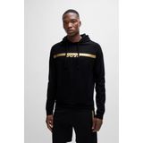 BOSS - Authentic Hoodie - Heren Lounge Trui - Zwart