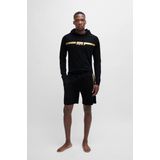 BOSS - Authentic Hoodie - Heren Lounge Trui - Zwart