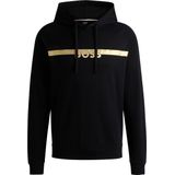 BOSS - Authentic Hoodie - Heren Lounge Trui - Zwart