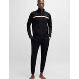 BOSS Authentic Jacket, heren lounge vest, zwart