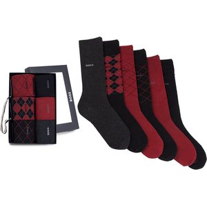 Hugo Boss - BOSS - Huissokken - Multi - 6 Paar