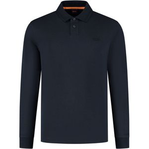 BOSS - Pe Interlock Long - T-shirt - Zwart - Katoen