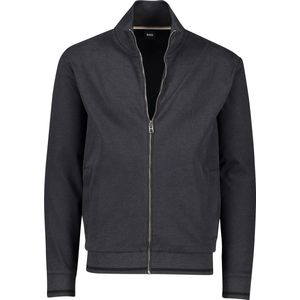 Boss - Vest - Grijs - Katoen - Normale Fit