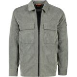 BOSS Overshirt Lozzy Corduroy Groen - Maat L - Heren