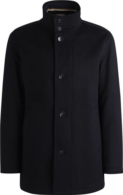 Hugo Boss winterjas donkerblauw