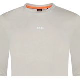 BOSS - Regular-Fit T-shirt - Zwart - Stretchkatoen