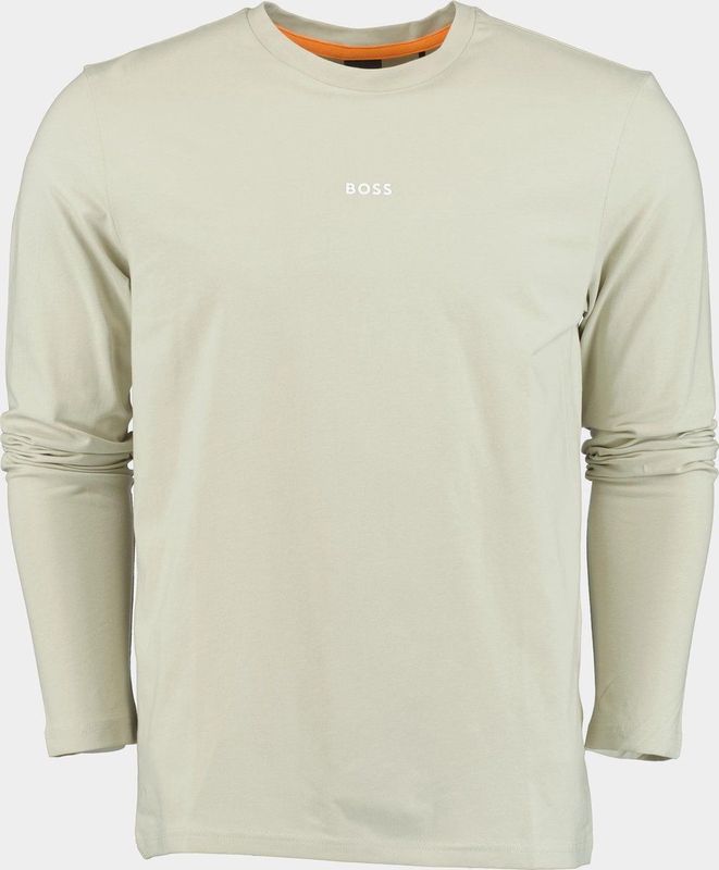 BOSS - Regular-Fit T-shirt - Zwart - Stretchkatoen