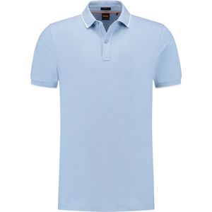 Boss - Casual Poloshirt - Blauw - Katoen